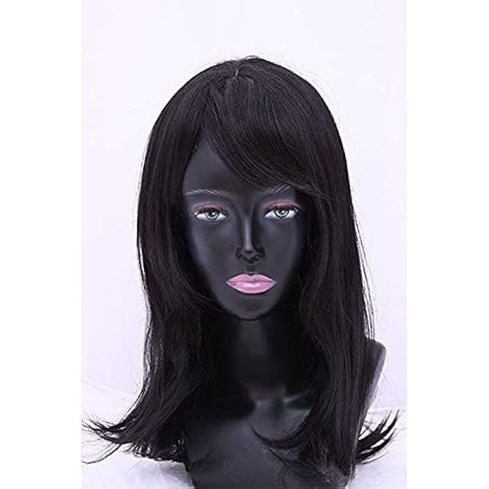 DILLARDS Ladystar Joyce 1B Synthetic Off Black Curly Full-Up Wig - Image 3